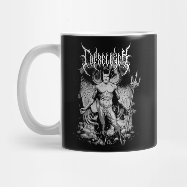 Black Metal The Demon Tom Selleck by UyabHebak